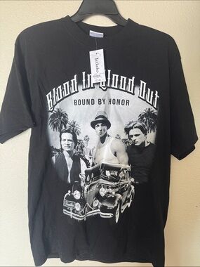 Bound By Honor Vintage Graphic Tee - Black